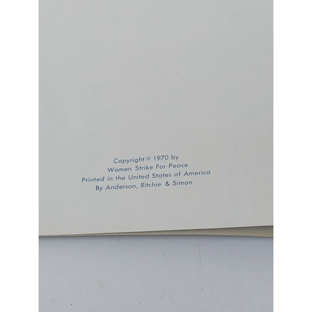 Peace De Resistance Volume 2 Women Strike‎ For Peace Cookbook Los Angeles 1970